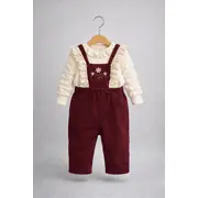 Costumas bluza cu salopeta pentru bebelusi - minicayzen b1130-1