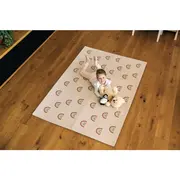 Covoras puzzle, Free2Play, Pentru copii, Din spuma, 121 x 178.5 cm, 6 bucati, 36 luni+, Rainbow BYN86069