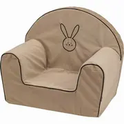 Fotoliu din burete, Bubaba, Bunny, Pentru copii, 9 luni-5 ani, Bej BYN87929