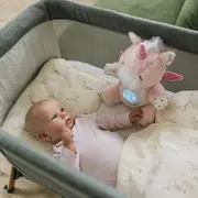 Jucarie multifuncionala, Cu proiector muzical, Free2Play, Din plus, Cu 7 modele de proiectie, Cu sunete si melodii, Unicorn BYN86564