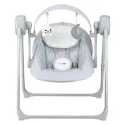 Leagan, FreeON, Snuggy, Cu 5 viteze de leganare, 8 melodii, Cu jucarii, Pana la 9 kg, Stars BYN84928