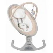 Leagan balansoar, FreeOn, Elite, Cu 12 melodii, 5 viteze de balansare si 3 pozitii de reglare a spatarului, Beige BYN84904