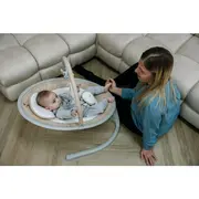 Leagan balansoar, FreeOn, Elite, Cu 12 melodii, 5 viteze de balansare si 3 pozitii de reglare a spatarului, Beige BYN84904