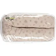 Perna alaptare, Bubaba, Cu doua fete, 170 x 35 cm, Grey Hearts BYN87233