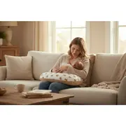 Perna alaptare, Bubaba, Cu doua fete, 70x60x18 cm, Teddys BYN87257