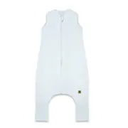 Sac de dormit, MimiNu, Premium, Cu picioruse, De iarna, Din bumbac interlock certificat Oeko Tex Standard 100, Cu fermoar, 1 - 2.5 ani, S, Soft Blue BYN6426972031141