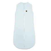 Sac de dormit, MimiNu, Premium, Din bumbac interlock, Materiale certificate Oeko Tex Standard 100, Cu fermoar, 3 - 12 luni, 2.5 Tog, Soft Blue BYN6426972031493