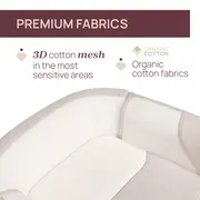 Babynest multifunctional 3 in 1 Chicco Mommy Pod, Natural 0 luni+ CHC8716639-8