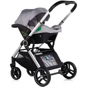 Carucior Chipolino Euphoria 3 in 1 platinum HUBKKEU02602PL