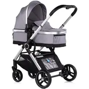 Carucior Chipolino Euphoria 3 in 1 platinum HUBKKEU02602PL