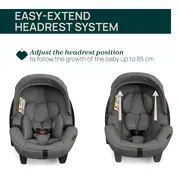 Carucior copii 3 in 1 Chicco Bellagio, Lunar Rock (gri deschis), 0luni+ CHC8713640+8713740+8714640-8