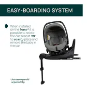 Carucior copii 3 in 1 Chicco Bellagio, Lunar Rock (gri deschis), 0luni+ CHC8713640+8713740+8714640-8