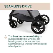 Carucior copii 3 in 1 Chicco Bellagio, Lunar Rock (gri deschis), 0luni+ CHC8713640+8713740+8714640-8