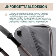 Carucior copii 3 in 1 Chicco Bellagio, Lunar Rock (gri deschis), 0luni+ CHC8713640+8713740+8714640-8