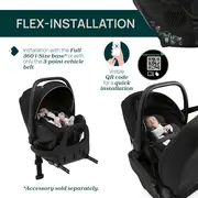 Carucior copii 3 in 1 Chicco Seety, cu scaun auto Kory Plus I-Size, Cloud (Gri), 0luni+ CHC8709756+8709856+8714645-8