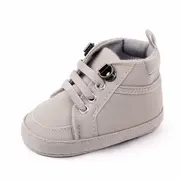 Ghetute gri cu sireturi pentru baietei mdd2349-2-sa30