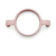 Maner ergonomic si pai cu greutate pentru Biberon 300ml Mombella Breast-Like &ndash; Old Rose KRTM01850