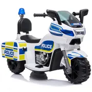 Motocicleta electrica Chipolino Police white HUBELMPO0251WH