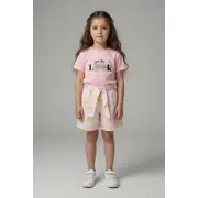 Set copii 2 piese bumbac imprimeu casual confortabil bp36045-1