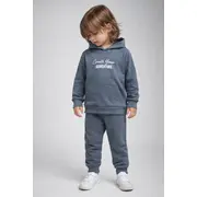 Set memoza adventure - hanorac cu gluga si pantaloni bl2096-1
