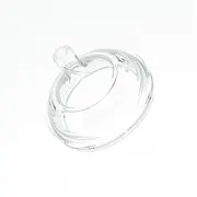 Tetină Anti-colici din silicon Mombella Breast Like, Flux Rapid (Mărimea L) - Ivory KRTM01855