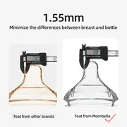 Tetină Biberon Classic Anti-colici Mombella, Flux Rapid (L), 6 Luni + KRTM01841