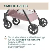 Carucior sport Chicco Taormina, Blush (Roz), 0luni+ CHC8715942-8