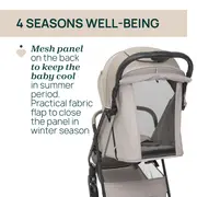 Carucior sport Chicco Taormina, Sandshell (Bej), 0luni+ CHC8715943-8