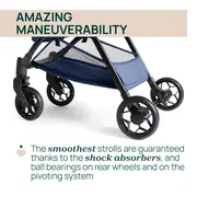 Carucior sport Chicco Urbino, RoyalBlue (albastru), de la nastere pana la 22Kg CHC8713853-8