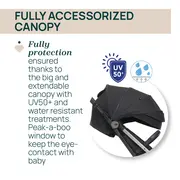 Carucior sport off-road Chicco Dolomiti, Charcoal (Negru), 0 luni+ CHC8716394-8