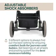 Carucior sport off-road Chicco Dolomiti, Charcoal (Negru), 0 luni+ CHC8716394-8