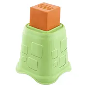 Jucarie ecologica de sortare si stivuire Chicco 2 in 1 Invatam sa numaram, 6-24luni CHC0937310-1