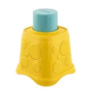 Jucarie ecologica de sortare si stivuire Chicco 2 in 1 Invatam sa numaram, 6-24luni CHC0937310-1