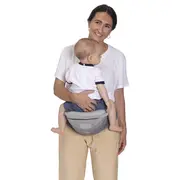 Marsupiu ergonomic multifunctional Chicco Airy Hip Fit 3 in 1, Pebble (Gri), 0 luni+ CHC8718812-8