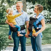 Marsupiu ergonomic multifunctional Chicco Hip Seat cu suport pentru sold, HazelWood (Bej), 0luni+ CHC79147-8_HAZELWOOD