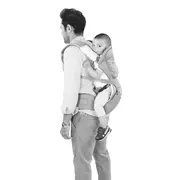 Marsupiu ergonomic multifunctional Chicco Hip Seat cu suport pentru sold, HazelWood (Bej), 0luni+ CHC79147-8_HAZELWOOD