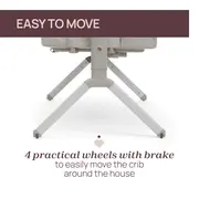 Patut pentru copii co-sleeping Chicco Next2Me Armonia, Motherpearl (Bej), 0luni+ CHC8714284-8