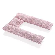 Perna 3 in 1 : babynest, pentru gravide si pentru alaptare in forma de U BabyJem (Culoare: Roz) JEMbj_7453