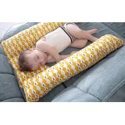 Perna 3 in 1 : babynest, pentru gravide si pentru alaptare in forma de U BabyJem (Culoare: Roz) JEMbj_7453