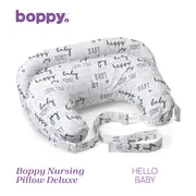 Perna alaptare Chicco Boppy Deluxe, Hello Baby, 0luni+ CHC7991263-8