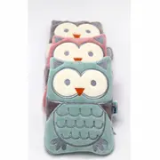 Pernuta anticolici cu samburi de cirese Bufnita BabyJem (Culoare: Roz) JEMbj_3663