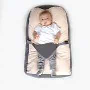 Saltea anti-alunecare BabyJem cu ham pentru bebelusi (Culoare: Gri) JEMbj_7442