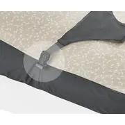 Saltea anti-alunecare BabyJem cu ham pentru bebelusi (Culoare: Somon) JEMbj_7443