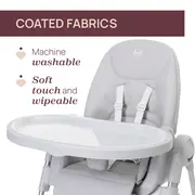 Scaun de masa Chicco Polly Armonia Steel, 0luni+ CHC8714005-8