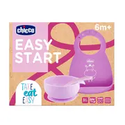 Set diversificare copii Chicco Easy Start, roz, 6luni+ CHC1023810-7