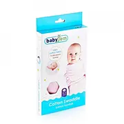 Sistem de infasare din bumbac 0-3 luni BabyJem Swaddle (Culoare: Somon) JEMbj_4304
