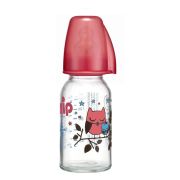 Biberon sticla 125 ml cu tetina silicon pt ceai, nr 1, nip 35014