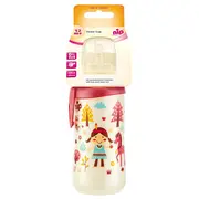 Cana Straw Cup Girl cu clip si pai de baut,nip 35068