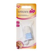 Periuta de dinti antibacteriana cu ioni de argint, pentru folosire pe deget, 0-12 luni, nip 37070