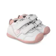 Adidasi Primii Pasi pentru Copii Biomecanics 221001-B, rosa (Marime: 19 (11,6-12,1 cm)) JEM221001-B-19